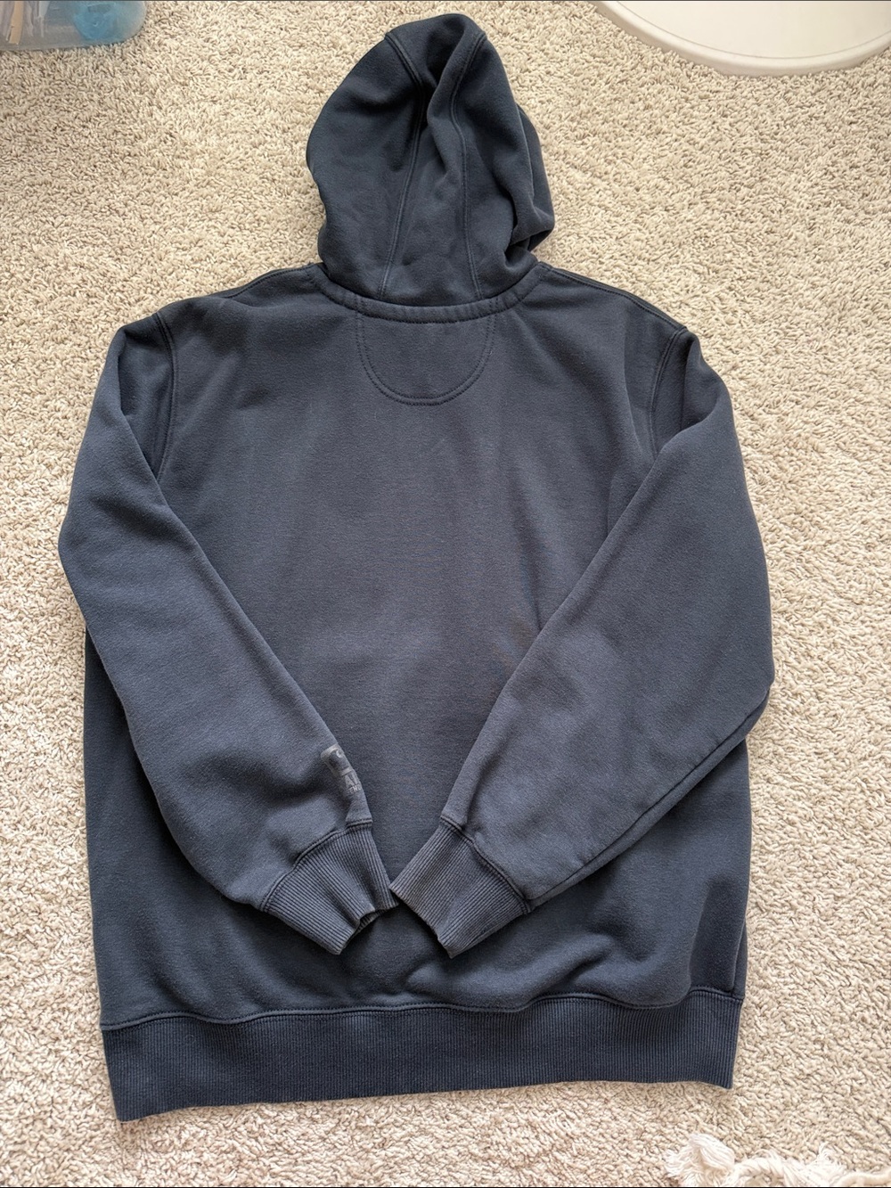 Carhartt Men's Pullover Hoodie in navy blue - Picture 3 of 4